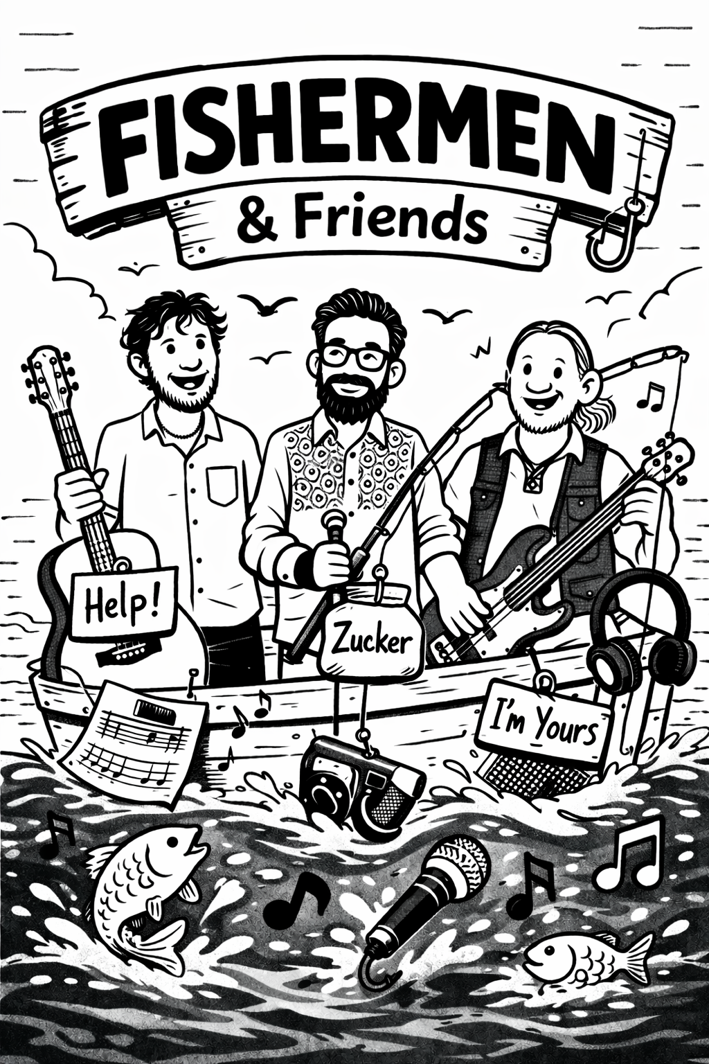 Fishermen & Friends Illustration